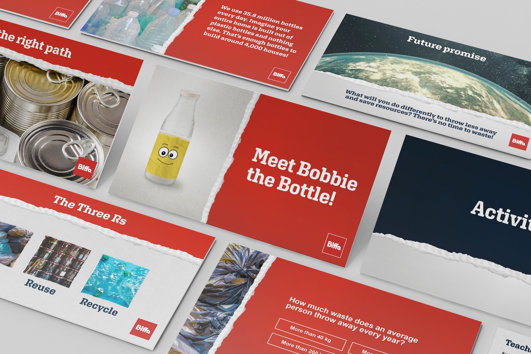 A sustainability slideshow