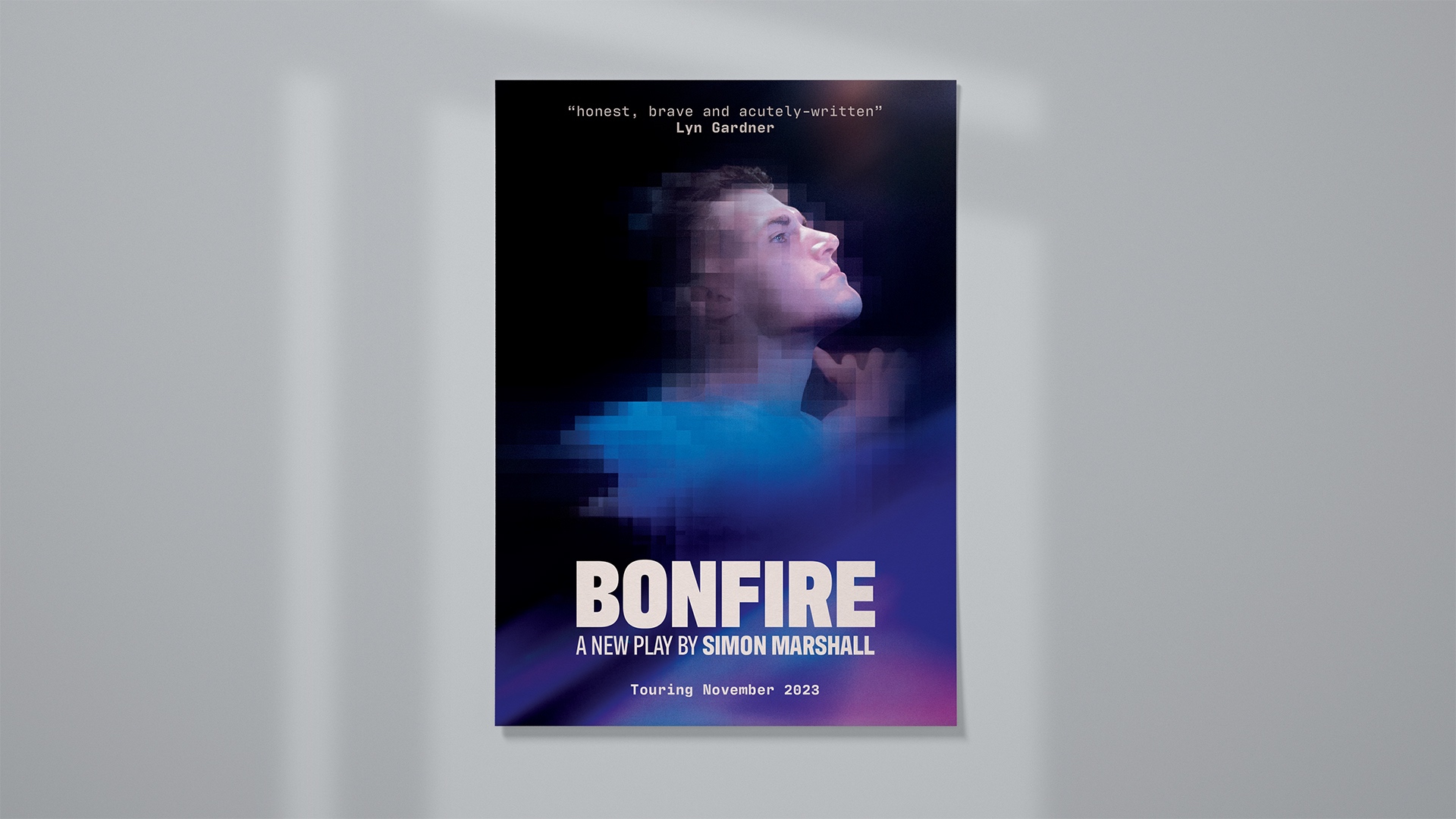 Poster for a theatre show